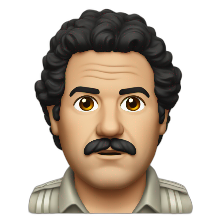 Pablo escobar viking | AI Emoji Generator