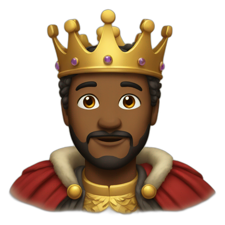 king | AI Emoji Generator