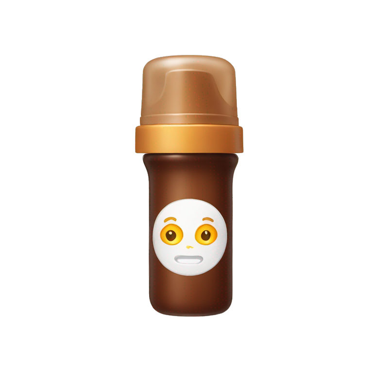 green hair gel in a clear bottle | AI Emoji Generator