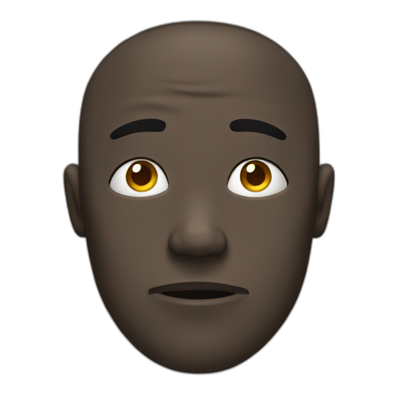 replacing depression with exhaustion white girl | AI Emoji Generator