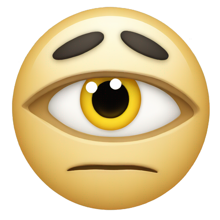 teary eyes | AI Emoji Generator