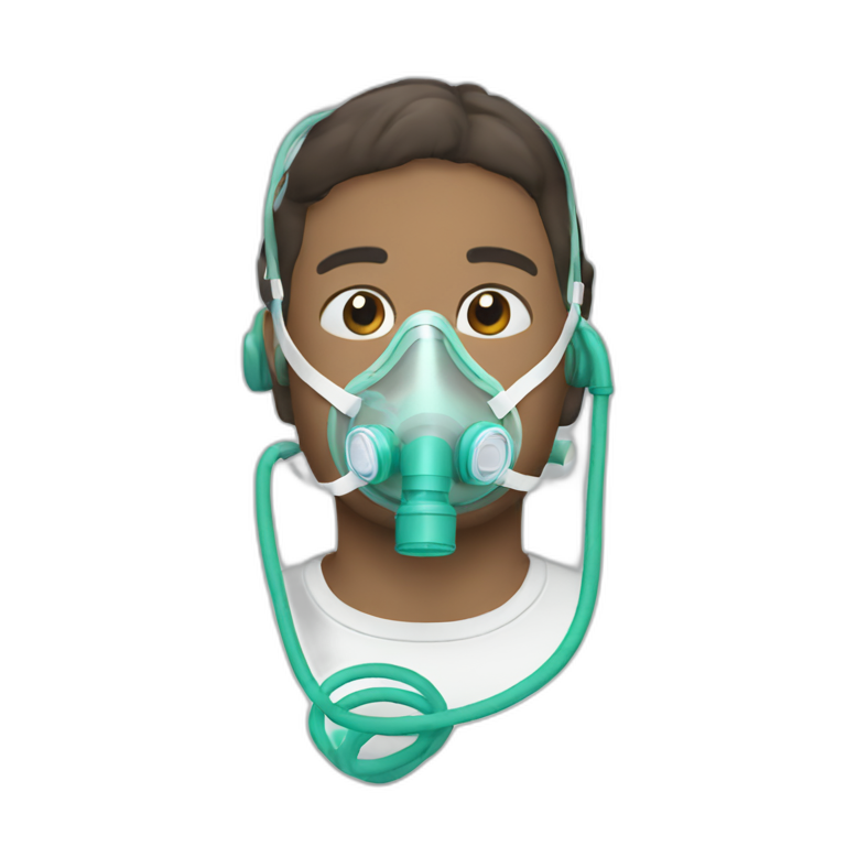 oxygen mask | AI Emoji Generator