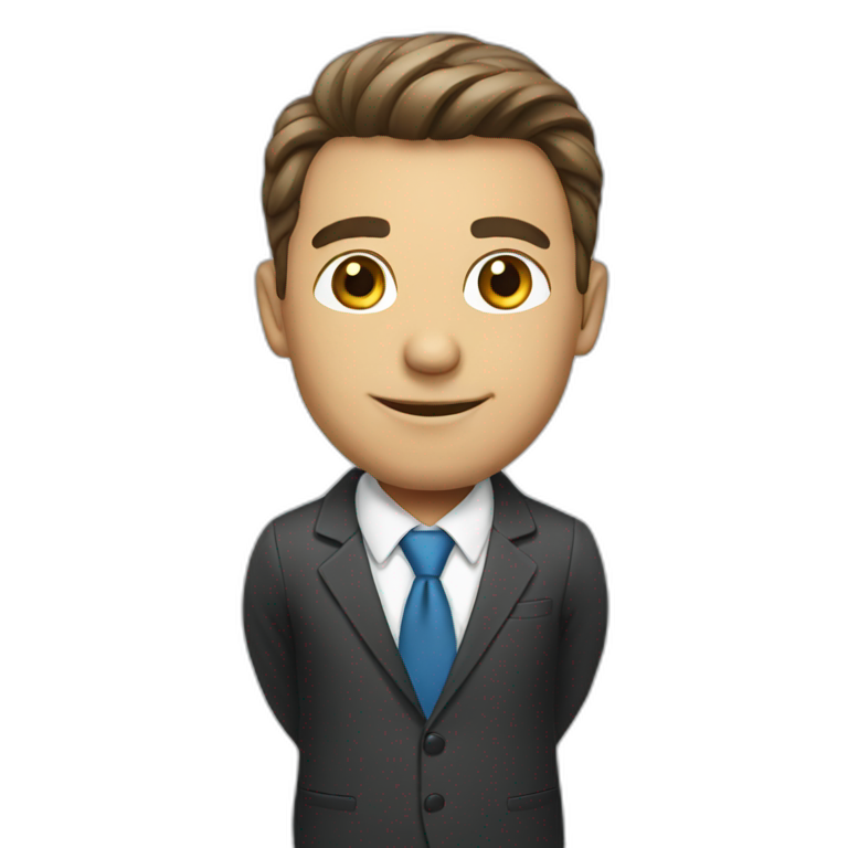 trading businessman | AI Emoji Generator