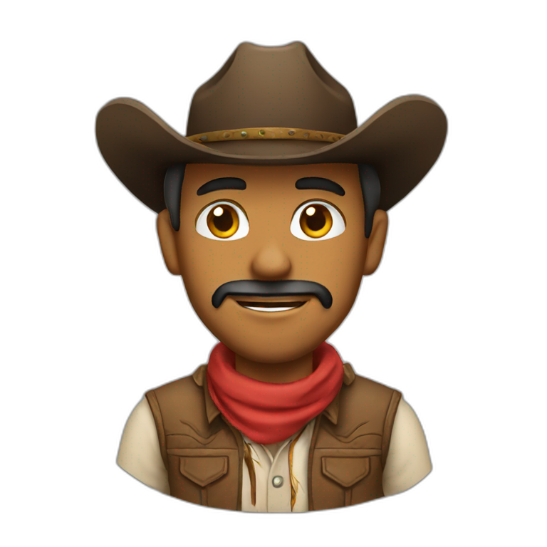 frog cowboy | AI Emoji Generator