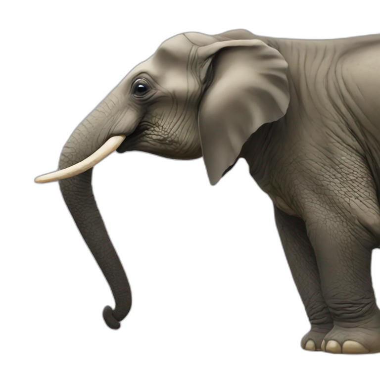 tortue sur elephant AI Emoji Generator