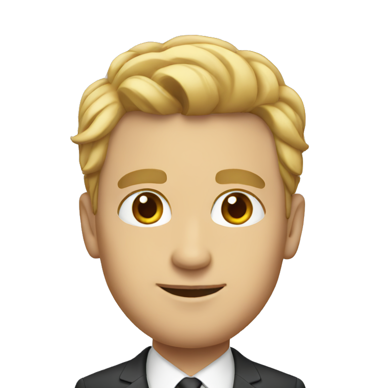 man in suit | AI Emoji Generator