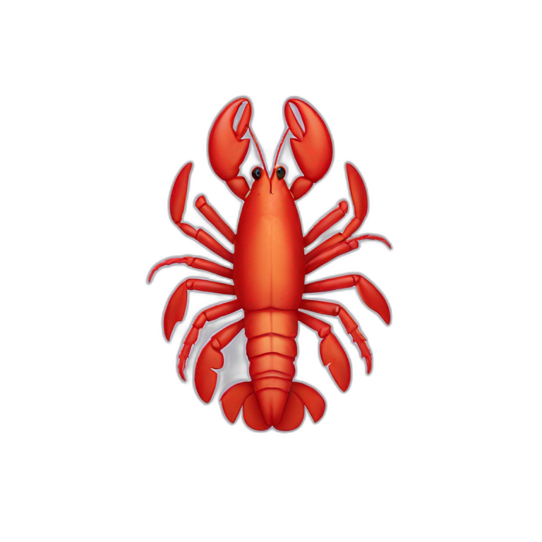 Laughing lobster | AI Emoji Generator