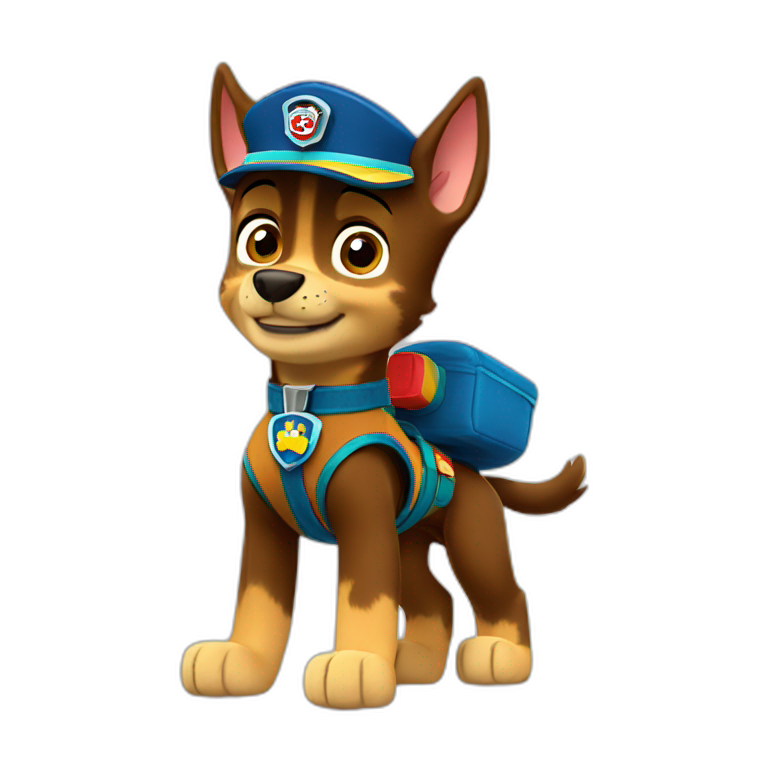 Golliwog paw patrol | AI Emoji Generator