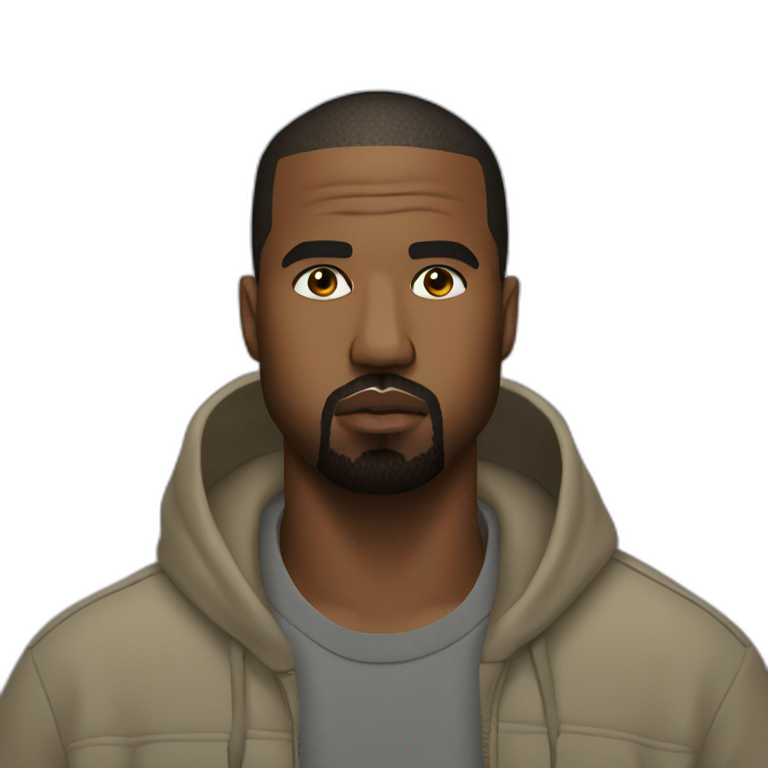 Kanye west | AI Emoji Generator