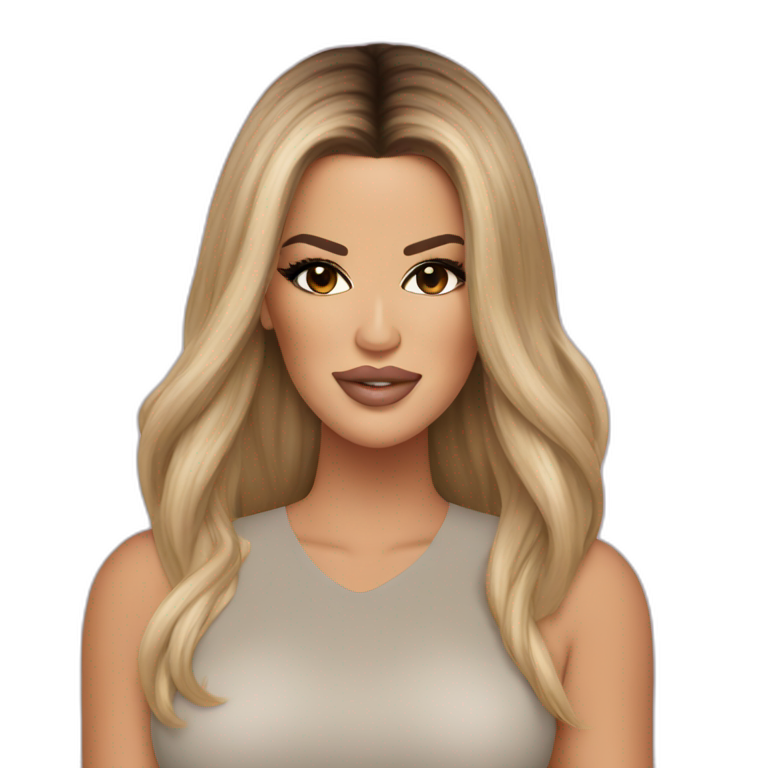 Kourtney kardashian | AI Emoji Generator