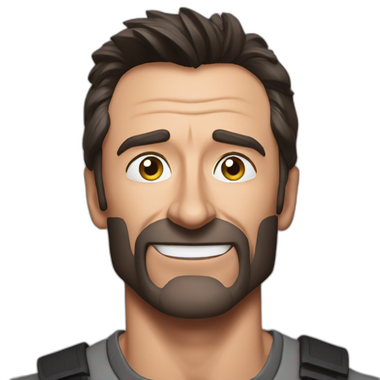 hugh jackman wolverine | AI Emoji Generator