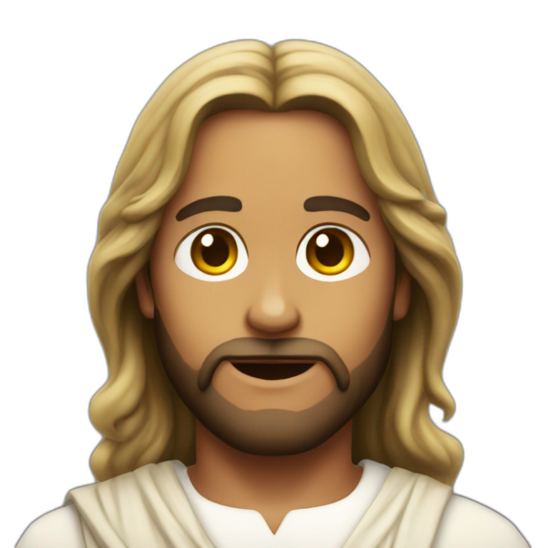 Jesus and disciples | AI Emoji Generator