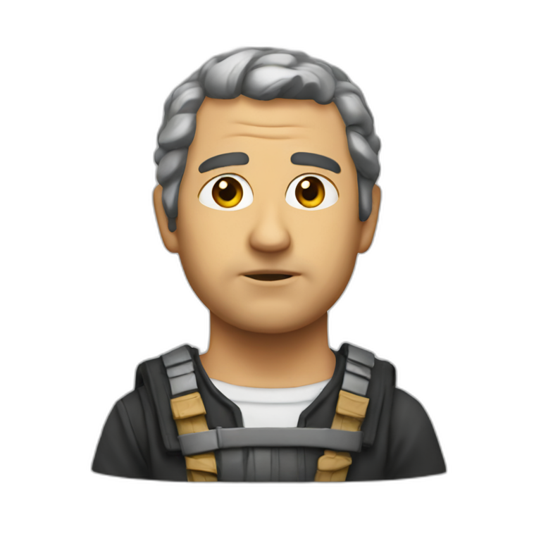 roblox man face  AI Emoji Generator