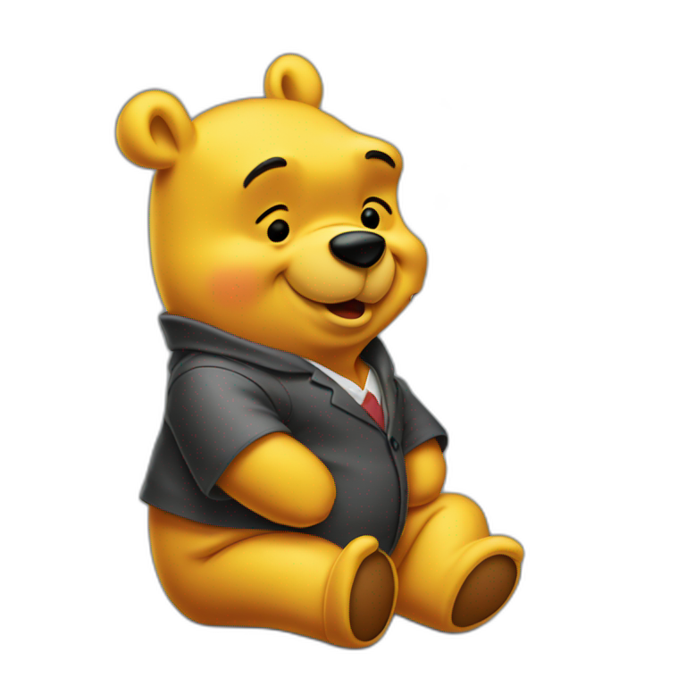 xi jinping wearing Winnie the Pooh suit | AI Emoji Generator