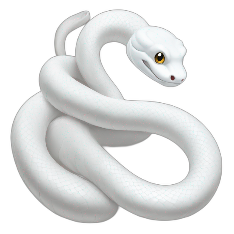 white snake legend | AI Emoji Generator