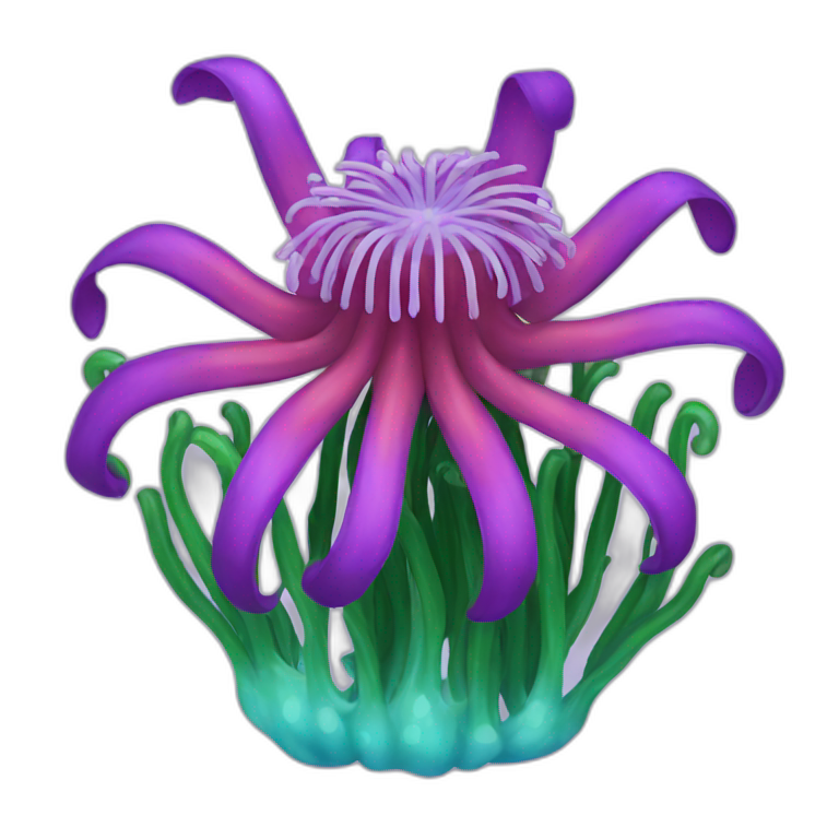 sea anemone | AI Emoji Generator