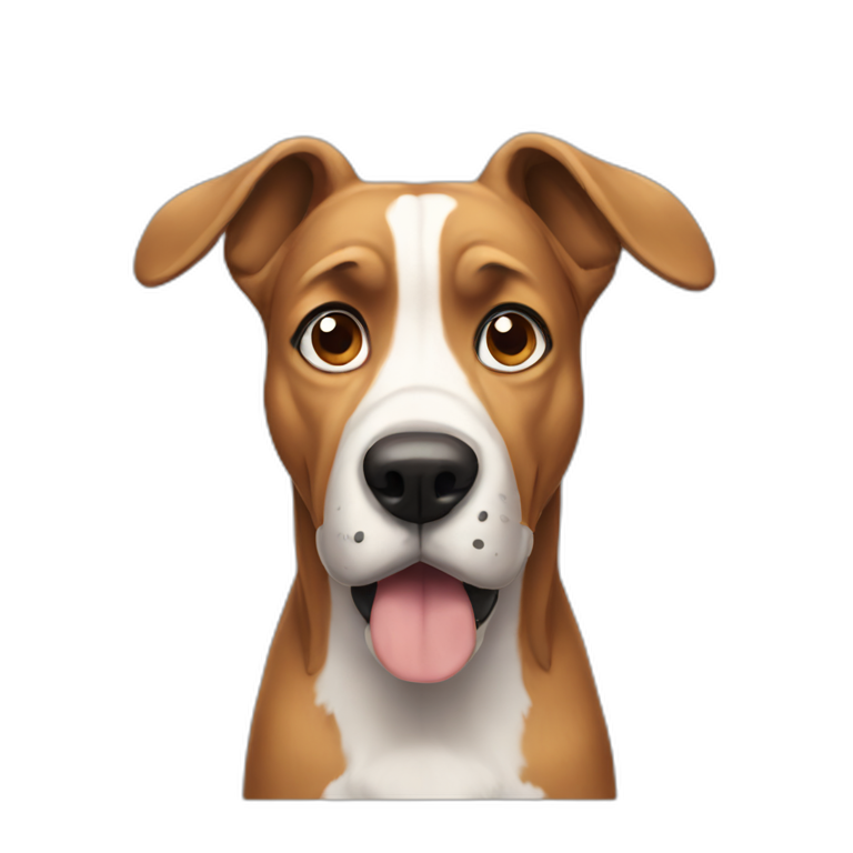 confused dog | AI Emoji Generator