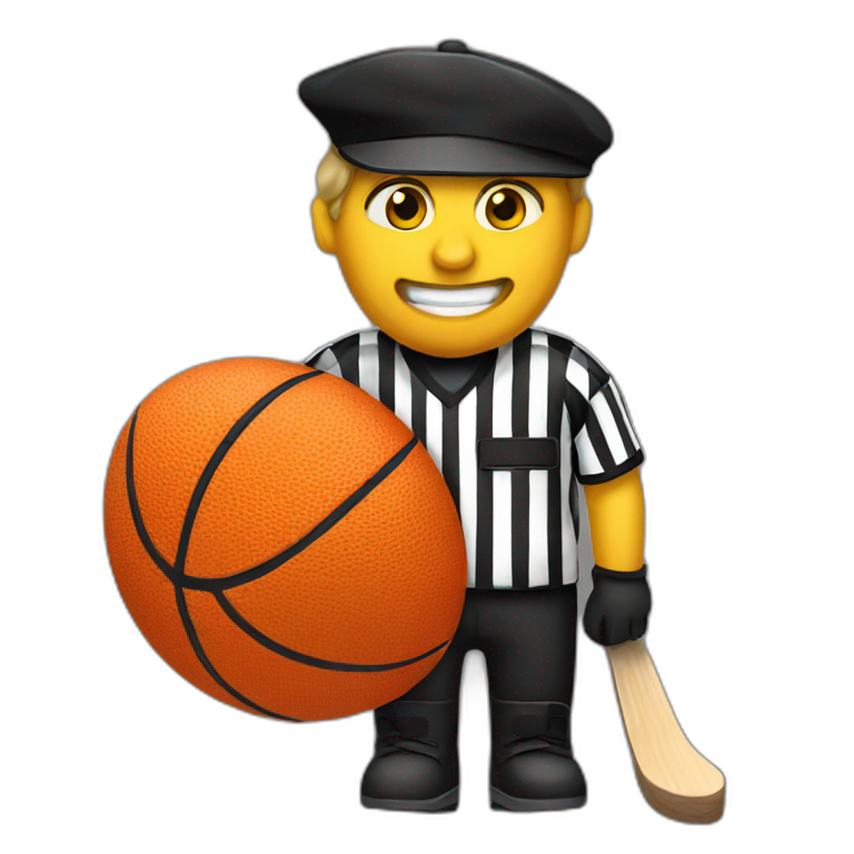 referee toss mini red flag | AI Emoji Generator