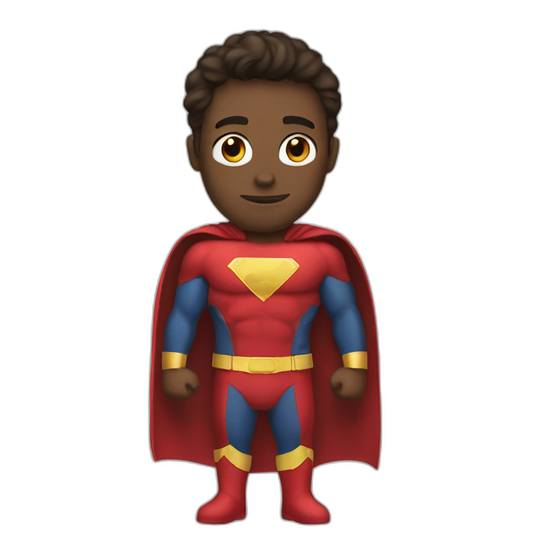 Super hero cat | AI Emoji Generator