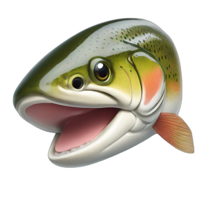 trout face  AI Emoji Generator