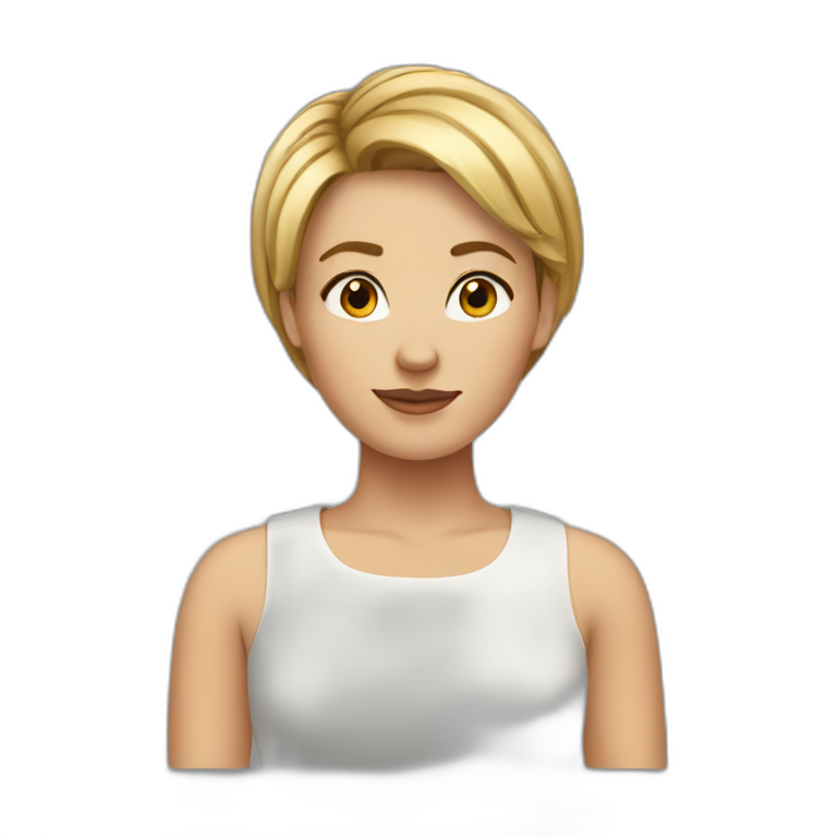 SHORT PIGTAIL HAIR | AI Emoji Generator