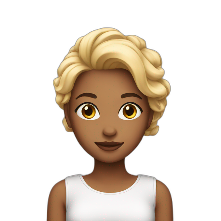 Beautiful girl | AI Emoji Generator