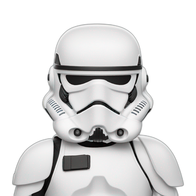 dragon Cute Stormtrooper | AI Emoji Generator