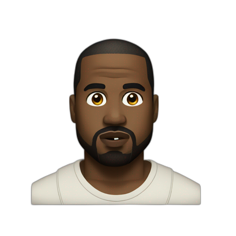 Kanye west | AI Emoji Generator