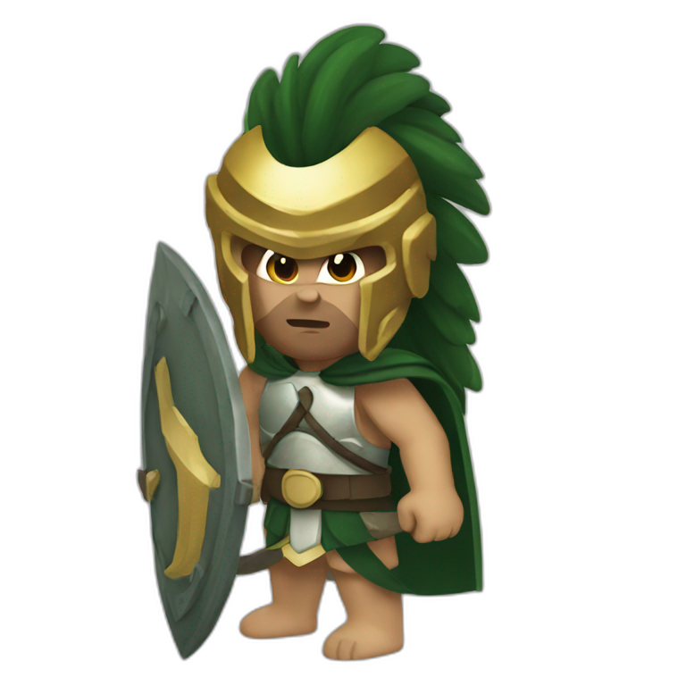 spartan helmet thining emoji | AI Emoji Generator