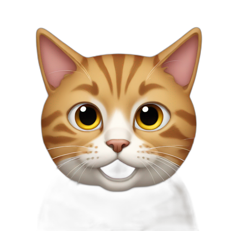 Trump riding a crazy cat | AI Emoji Generator