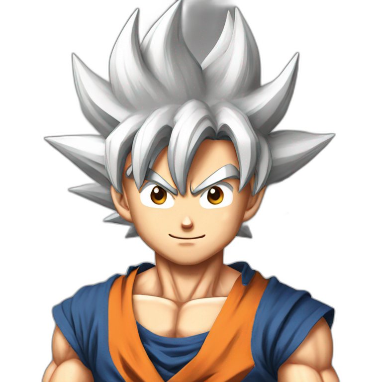 Bald goku | AI Emoji Generator