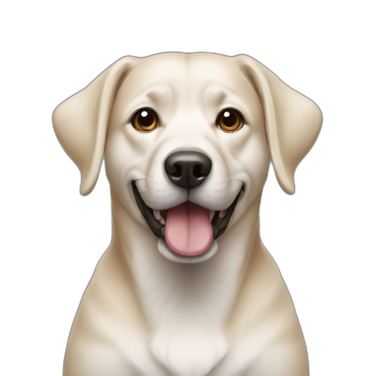 dog with human body | AI Emoji Generator