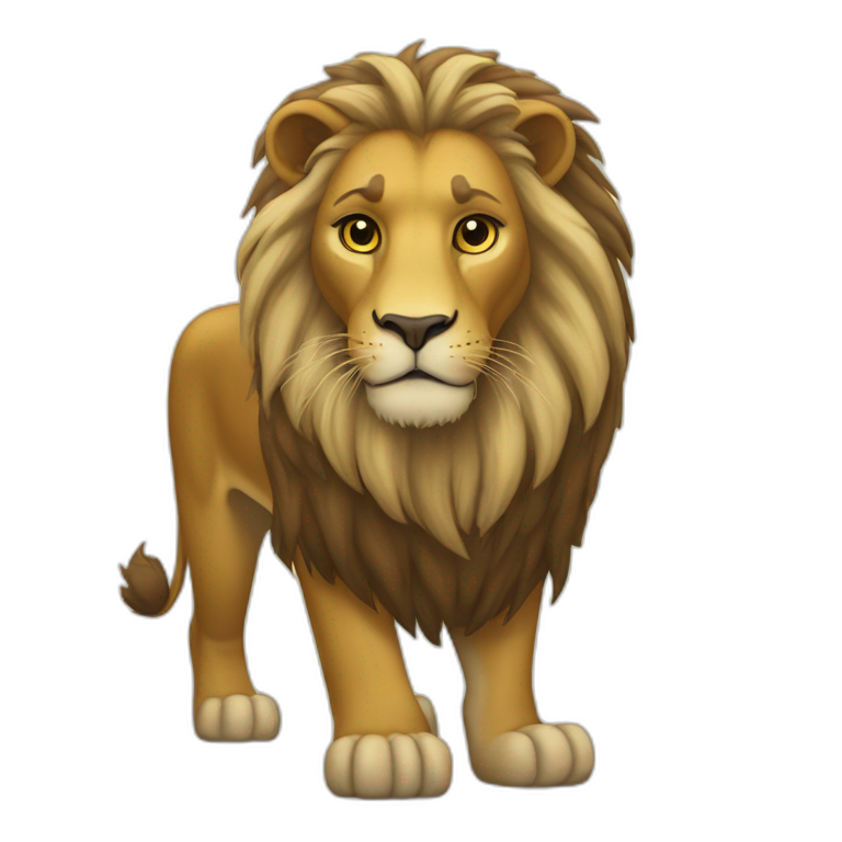 Lion of August | AI Emoji Generator