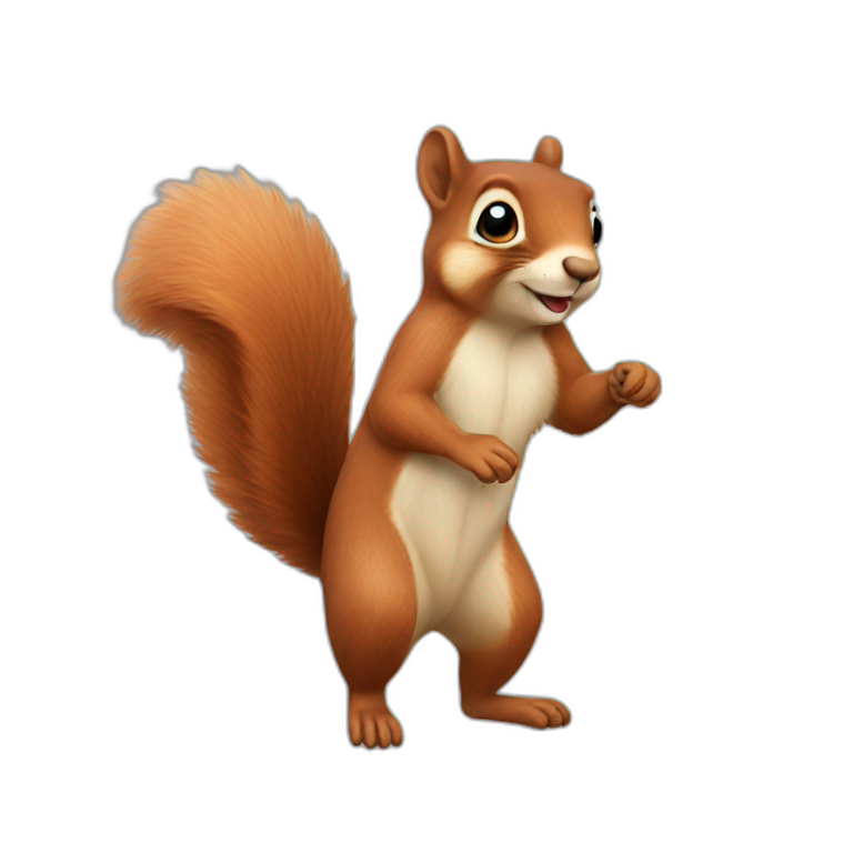 squirrel soccer | AI Emoji Generator