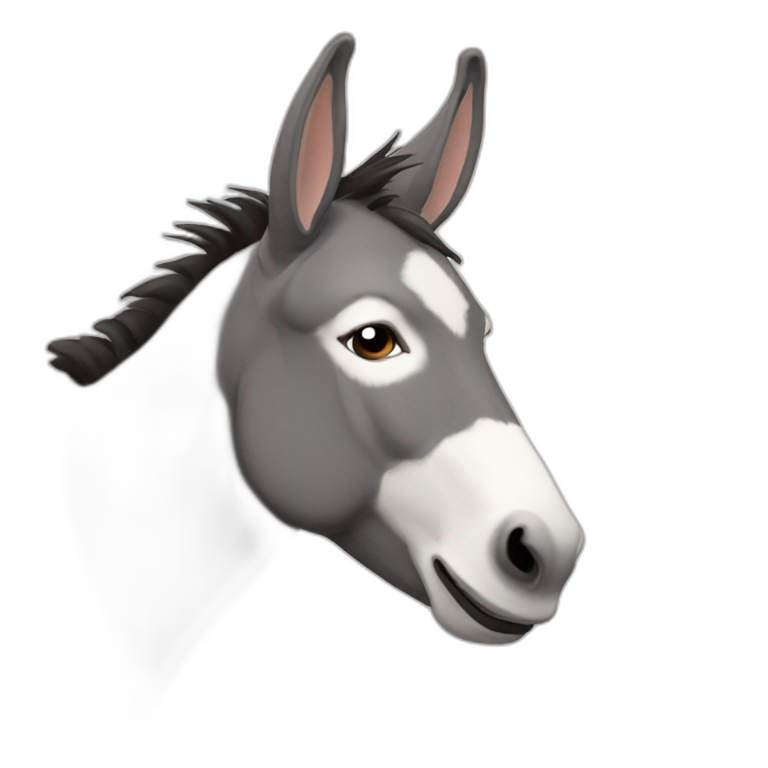 Donkey elephant hybrid | AI Emoji Generator