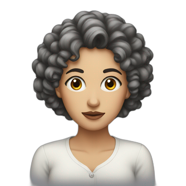 a black woman rolling her eyes | AI Emoji Generator