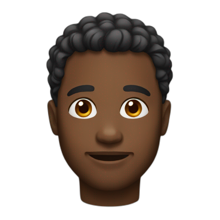 black man | AI Emoji Generator