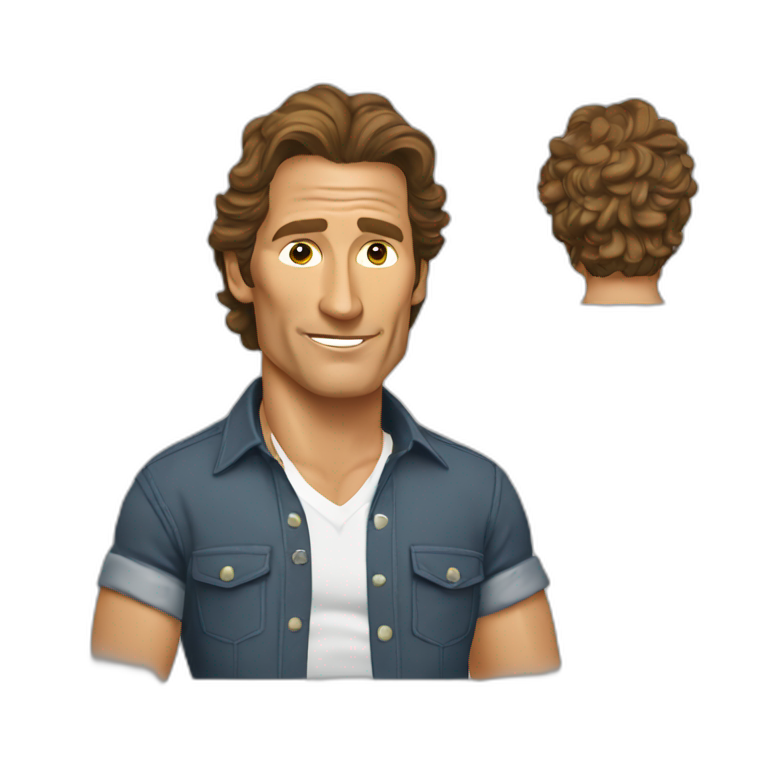 Matthew McConaughey | AI Emoji Generator