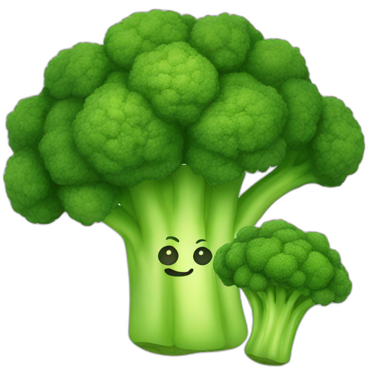 Tasty broccoli pie | AI Emoji Generator