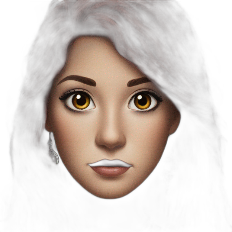 Black Haired Girl Holding Jewelry Ai Emoji Generator