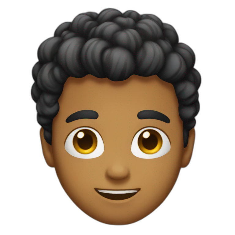 Tan girl soul leaving body scared | AI Emoji Generator