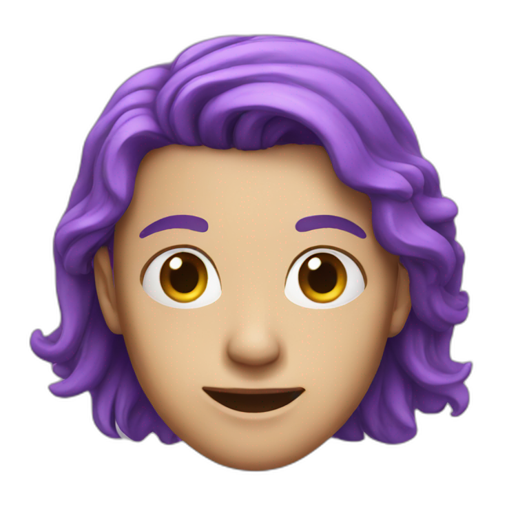 Purple | AI Emoji Generator