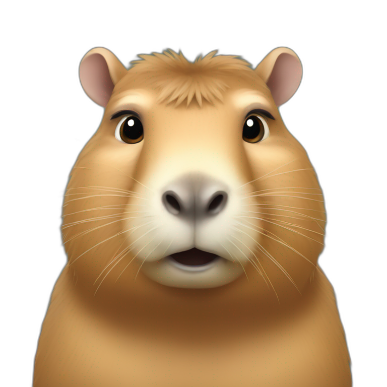 cat and capybara | AI Emoji Generator