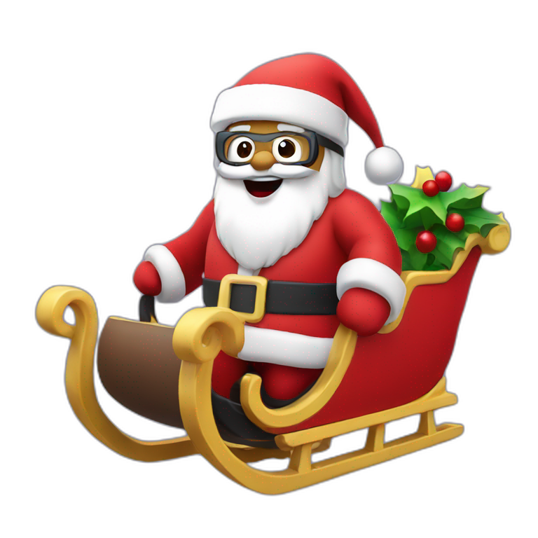 sleigh | AI Emoji Generator