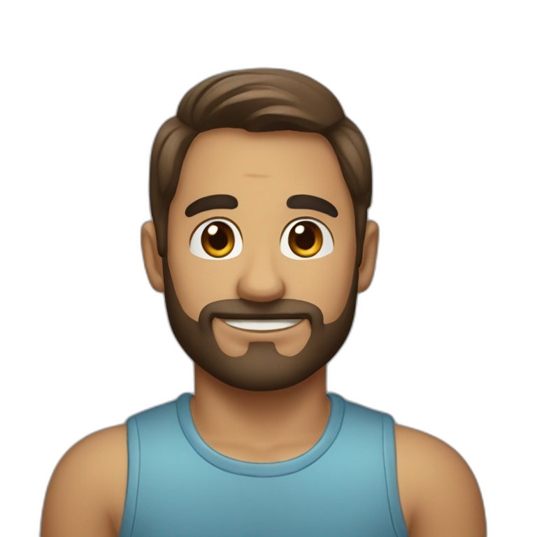 dominic toretto in a singlet | AI Emoji Generator