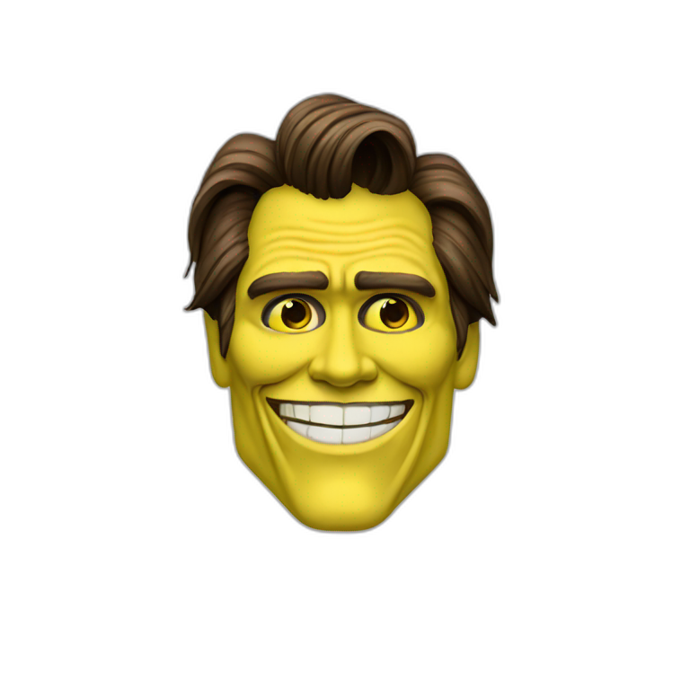 cat wearing a jim carrey costume from the film the mask | AI Emoji ...