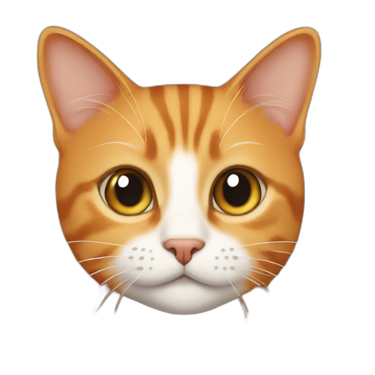 orange tabby with a laptop | AI Emoji Generator