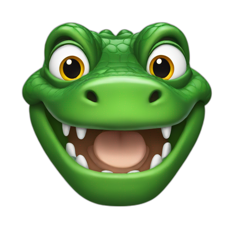 Monty gator | AI Emoji Generator