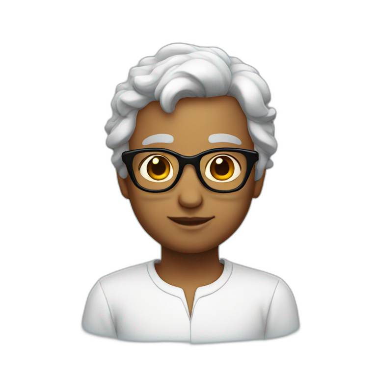 tardigrade with glasses | AI Emoji Generator