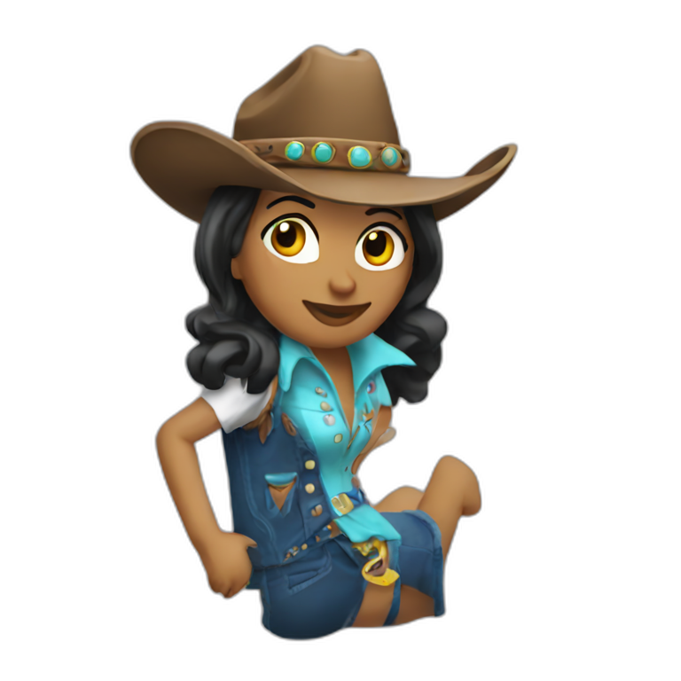 Performer woman dancer Brazilian | AI Emoji Generator